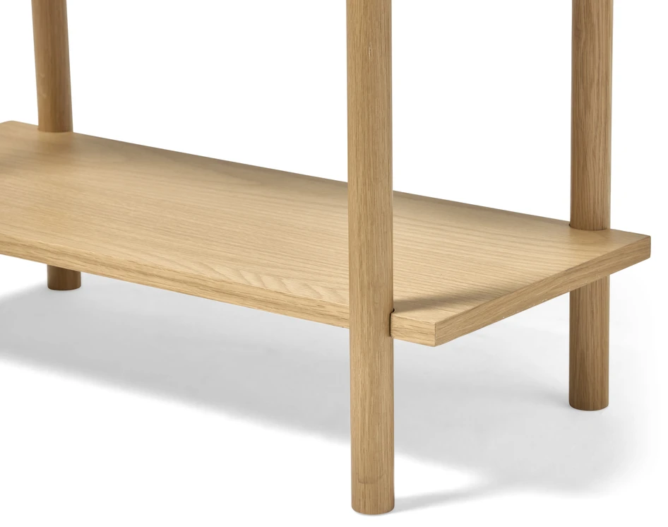 Sigrun - Hylla med 2 hyllplan, 70x33,5x50 cm  - Beige