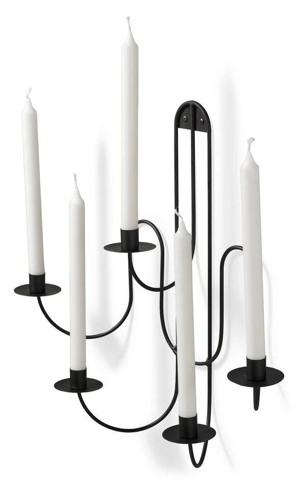 Canon - Väggljusstake, L54 B15 H47 cm - Svart
