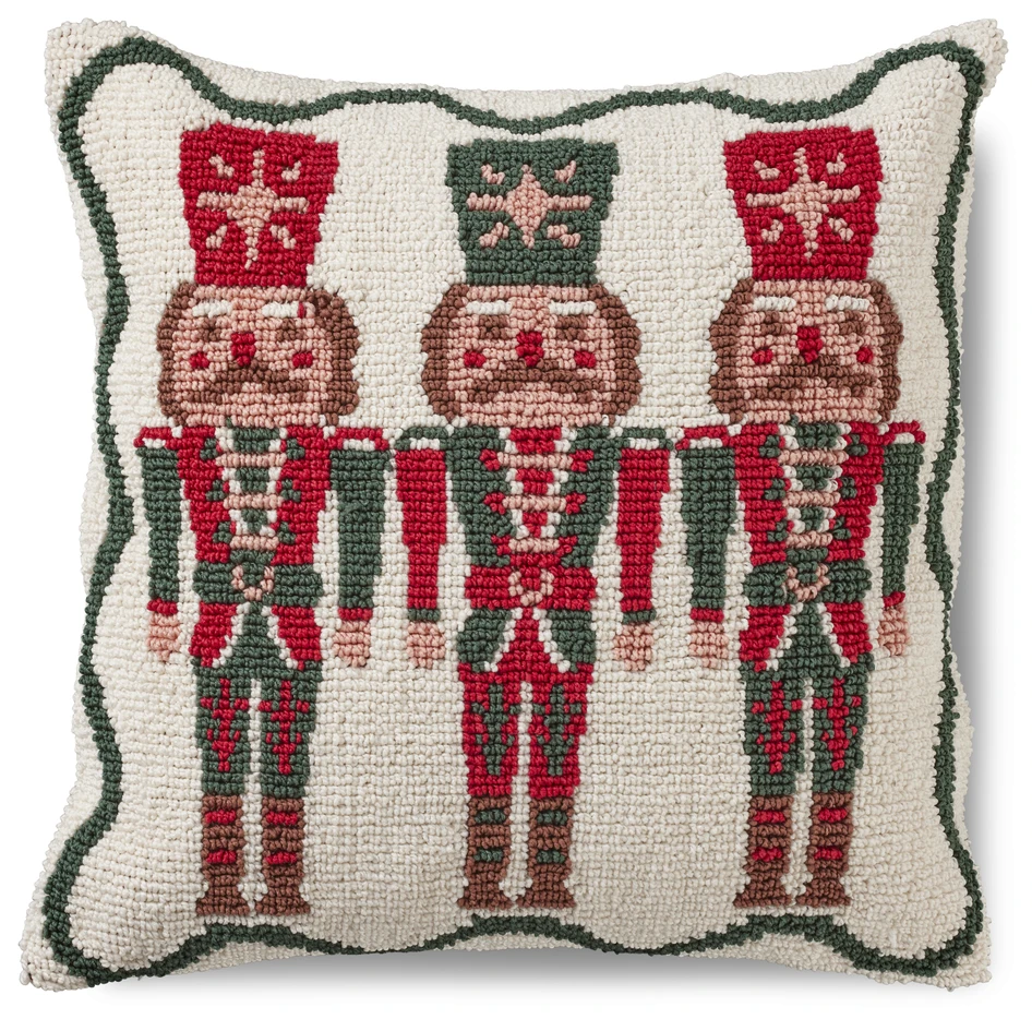Nutcracker - Prydnadskudde, 45x45 cm - Flerfärgad