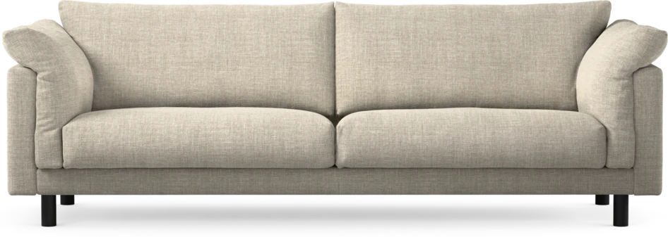 Cherrie - 4-sits soffa, fast klädsel - Beige