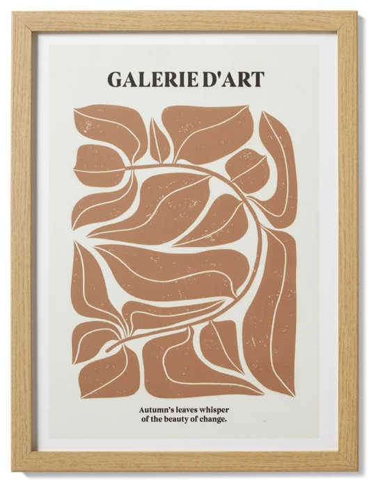 Galerie d'art, Tavla, L30 B40 cm
