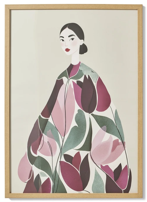 Tulip, Tavla, L50 B70 cm