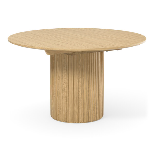 Astrid - Matbord, Ø 136-186 cm - Beige