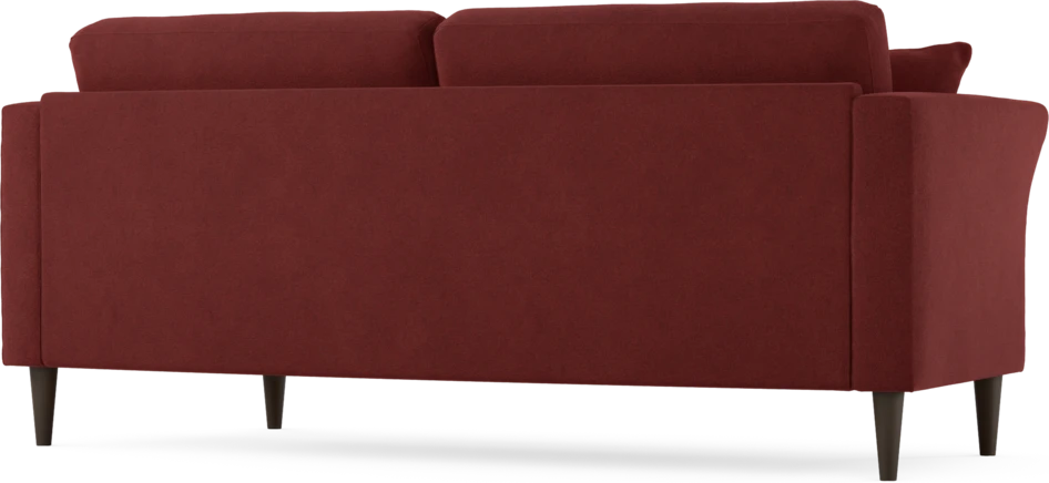 Eden - 2,5-sits soffa svängd - Röd