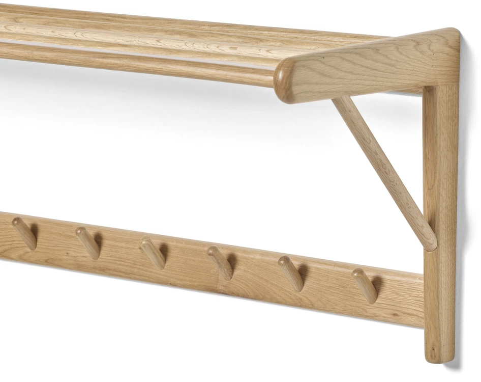 Vista - Hatthylla, B 80 cm - Beige