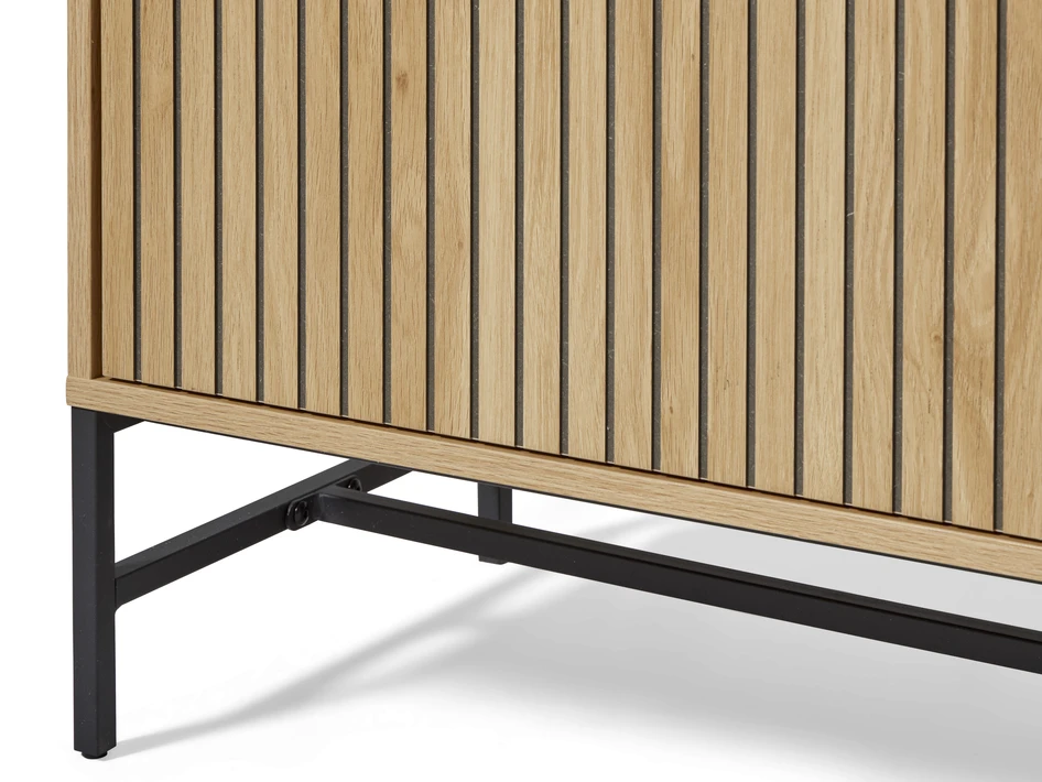 Tino - Skänk, 158x40x75 cm - Beige