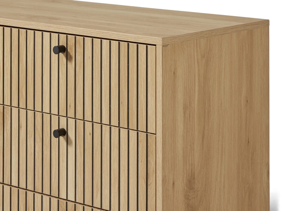 Tino - Skänk, 158x40x75 cm - Beige