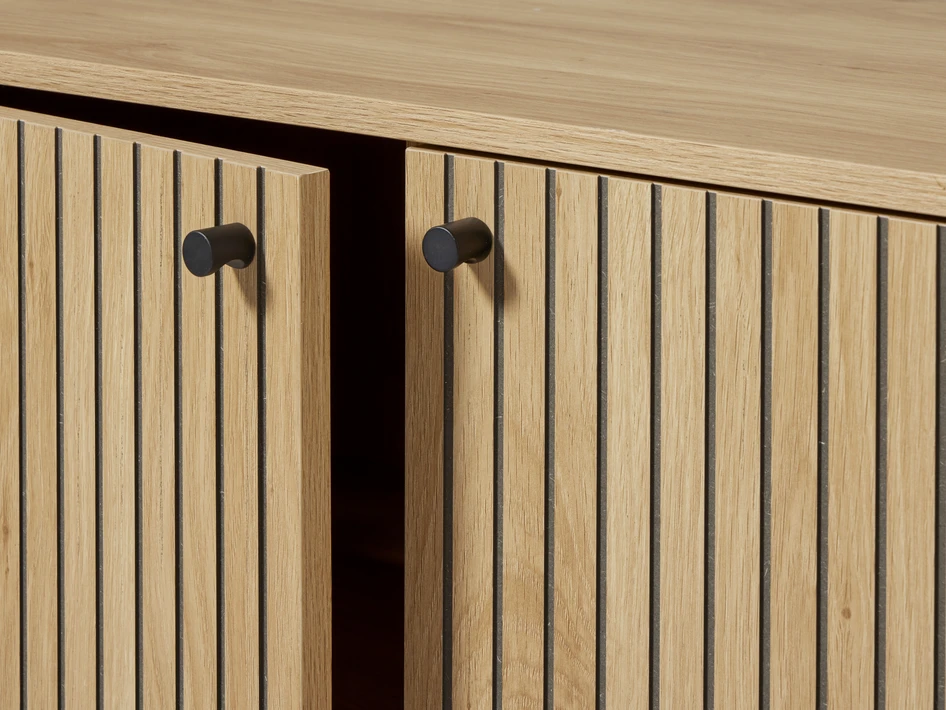 Tino - Skänk, 158x40x75 cm - Beige