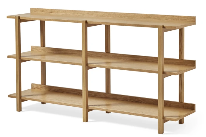 Sigrun, Hylla med 3 hyllplan, 150x35x80 cm
