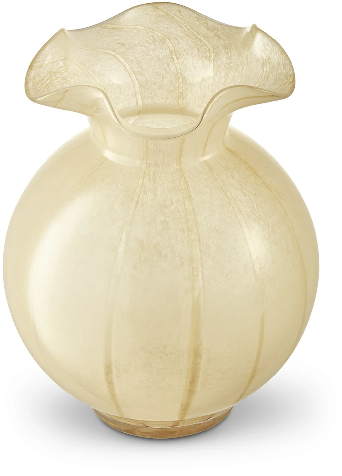 Bloom - Vas, H31 Ø 23 cm - Gul