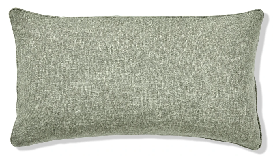 Linnelle - Kuddfodral till hotellkudde, 50x90 cm - Grön