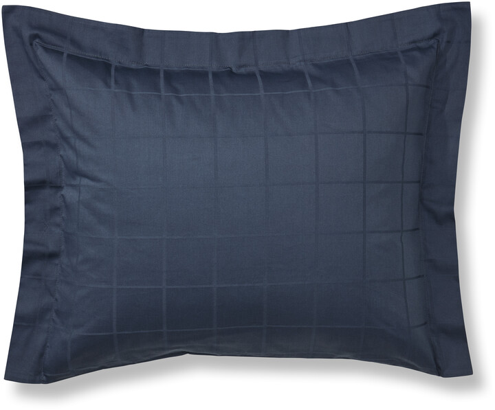 Grand - Örngott i bomullssatin, 50x60 cm - Blå