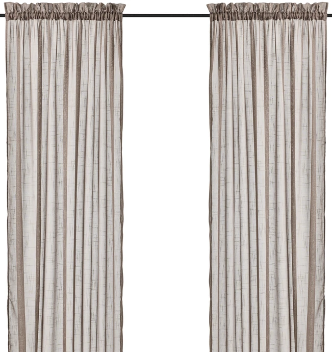 Cecilia, Gardin, 2-pack, 135x250 cm