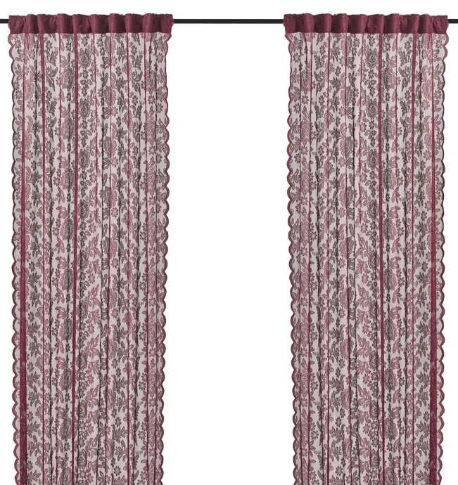 Lace, Gardin, 140x250 cm, 2-pack