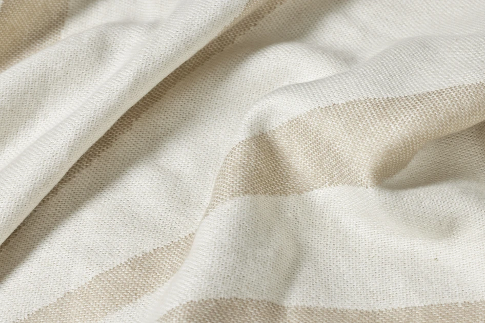 Ellinor - Pläd, 125x200 cm - Beige