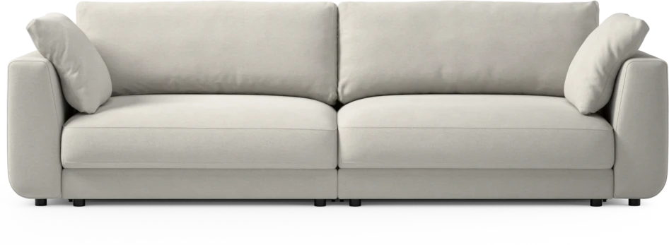 Amie - Bäddsoffa 4-sits - Vit