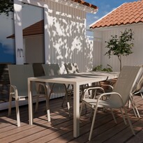 Village/Callisto - Utegrupp med bord och 6 karmstolar - inspiration