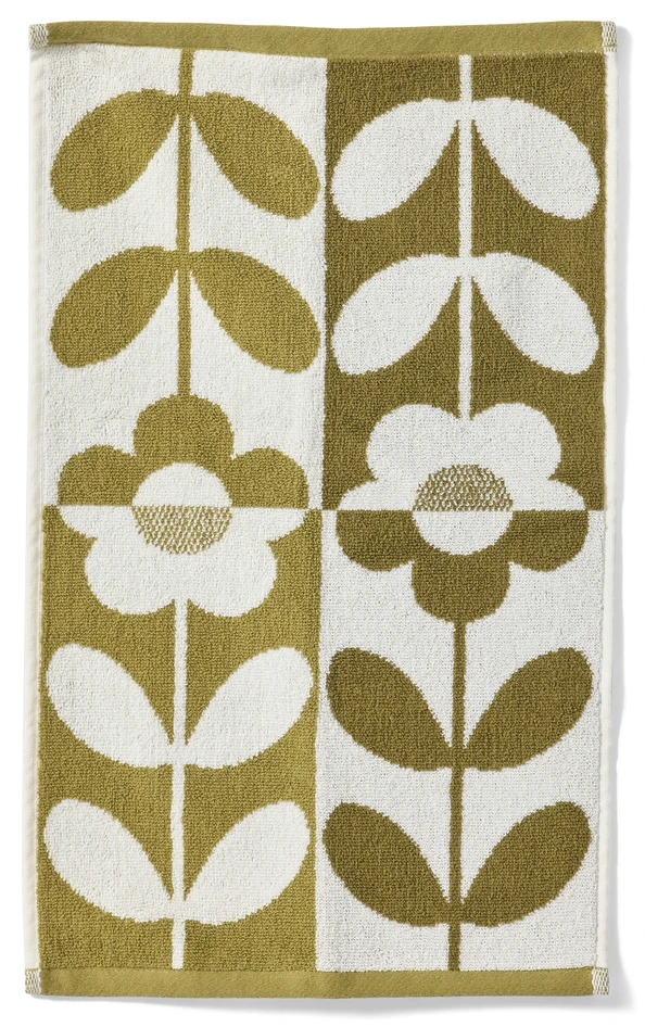 Vendela - Gästhandduk 2-pack, 30x50 cm - Grön