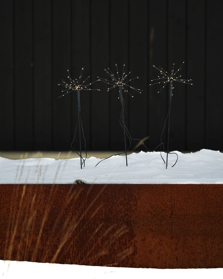 Blänka - Dekorationsbelysning, H 60 cm, 3-pack - inspiration