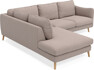Madison - 2-sits soffa med divan vänster - Beige