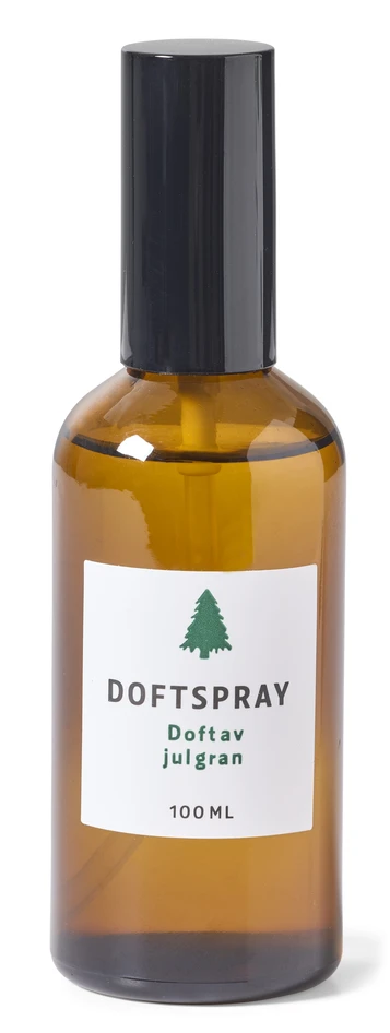 Vintergran - Rumspray, H14 B4,4 cm - Flerfärgad