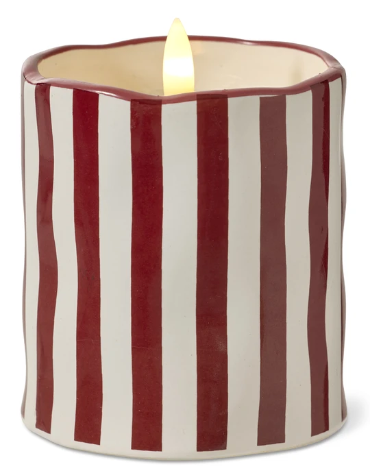 Blinka, LED-ljus, H10,8 Ø8,5 cm, 2xAA batterier ingår ej