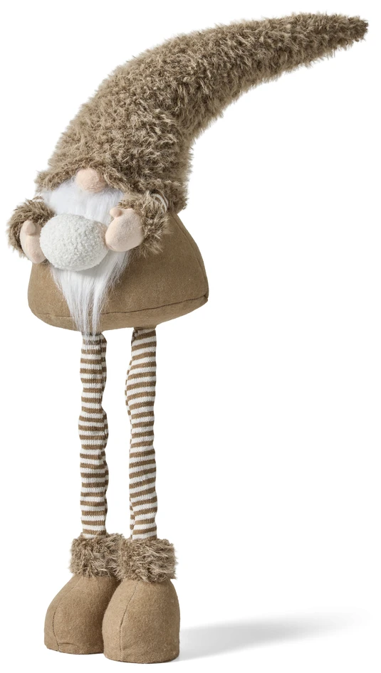 Arne - Tomte, B24 H11 cm - Brun