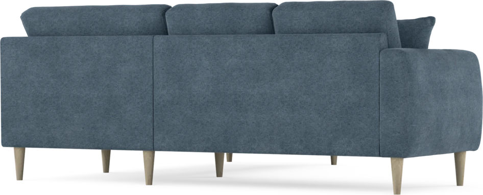Eden - Hörnsoffa, 2+2-sits - Blå