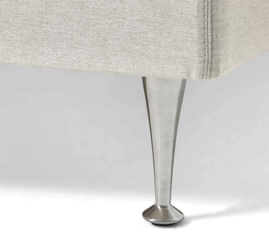 Änga - Kontinentalsäng, dubbelsäng med bäddmadrass - Beige