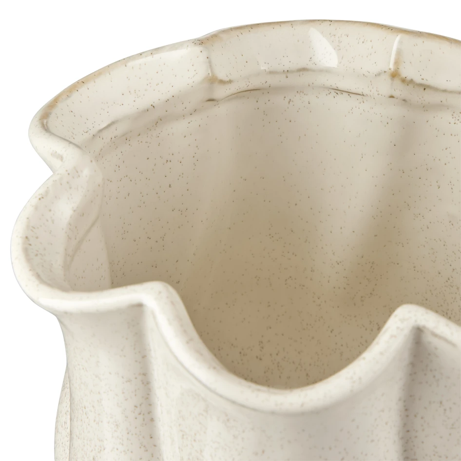 Sissela - Kruka, H18 Ø16,5 cm - Vit