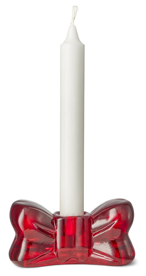 Kate - Ljusstake, H 5,5, B 11 cm - Röd