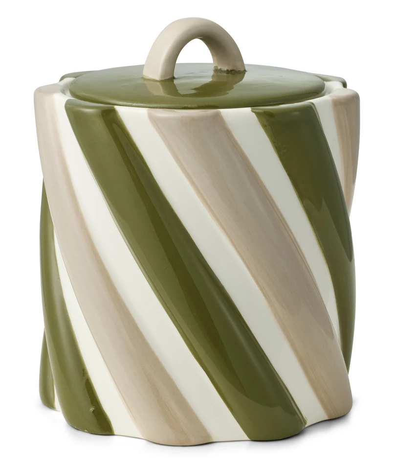 Belle - Burk, H12,6 Ø10,5cm 480 ml - Grön