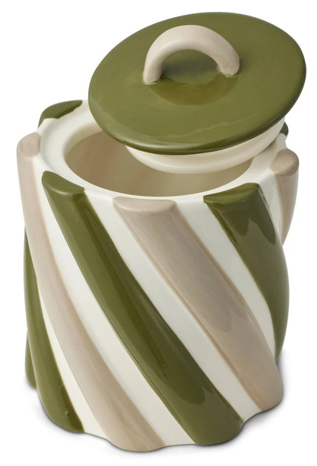Belle - Burk, H12,6 Ø10,5cm 480 ml - Grön