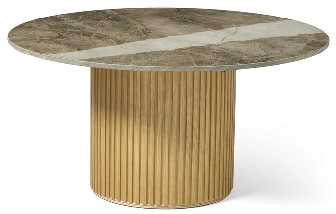 Kali/Astrid, Soffbord, Ø90, H44 cm