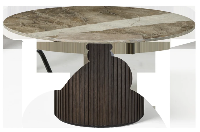 Kali/Astrid, Soffbord, Ø90, H44 cm