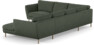 Madison Lux - Hörnsoffa med schäslong höger - Grön