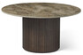 Kali/Astrid - Soffbord, Ø90, H44 cm - Brun