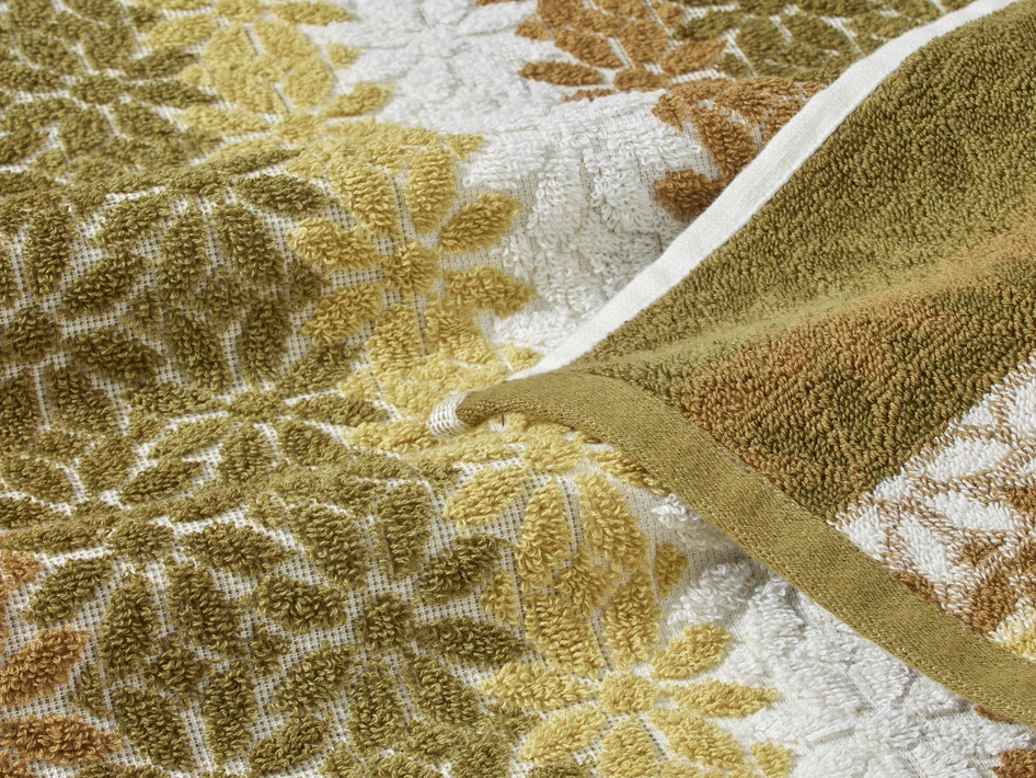 Camomile - Badhandduk, 70x140 cm - Grön