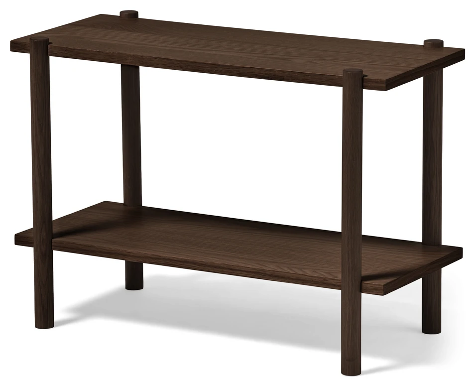 Sigrun - Hylla med 2 hyllplan, 70x33,5x50 cm  - Brun
