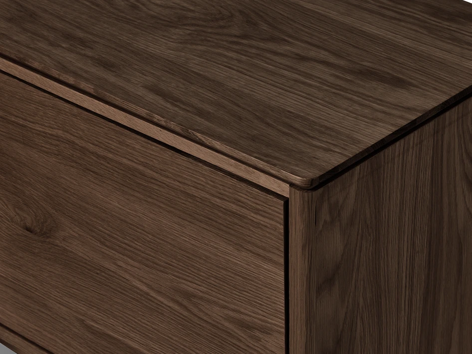 Tova - Tv-bänk, 165x40x55 cm - Brun