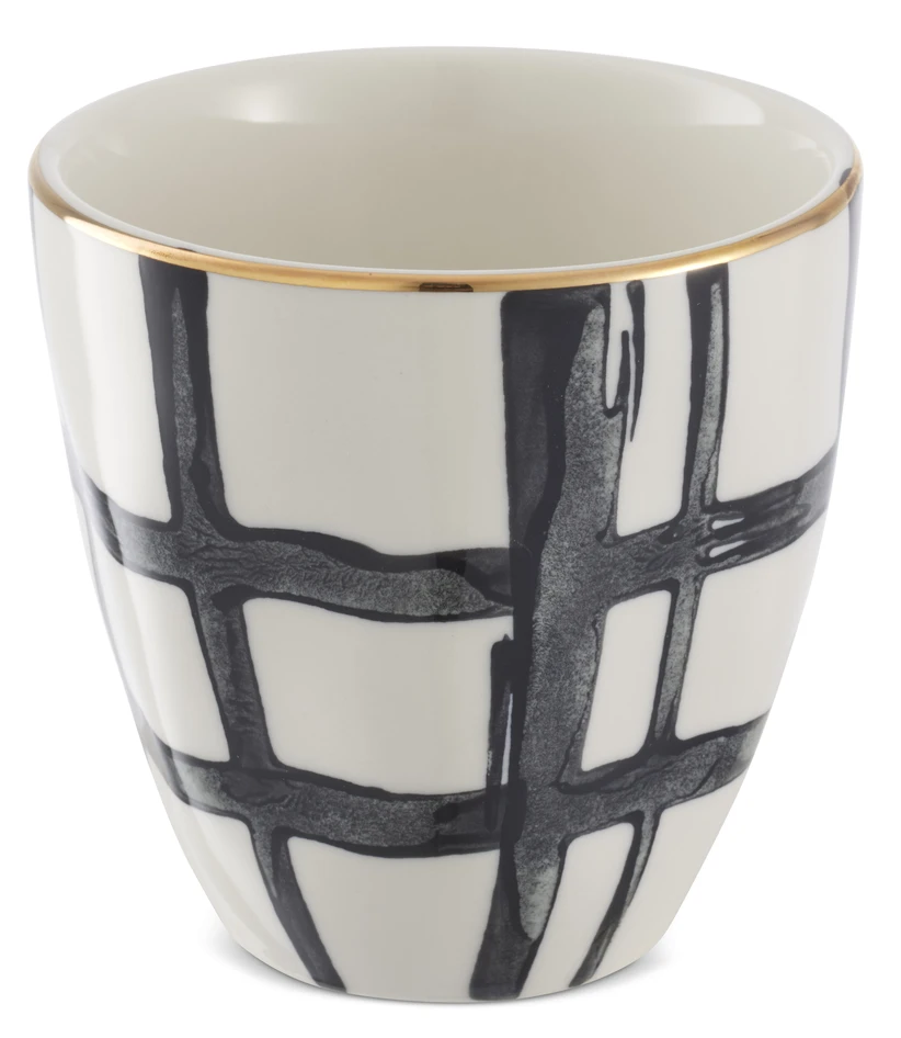 Vera - Mugg, H 9 Ø 9 cm 35 cl - Vit
