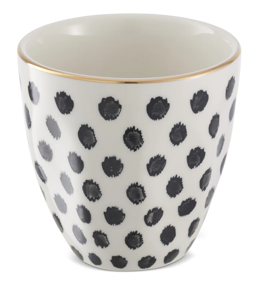 Vera - Mugg, H 9 Ø 9 cm 35 cl - Vit