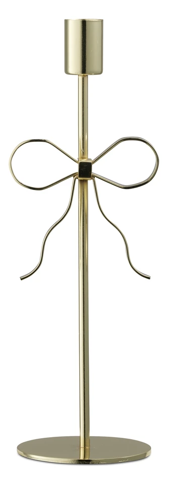 Rosetta - Ljusstake, H25,5 B8 cm - Gul