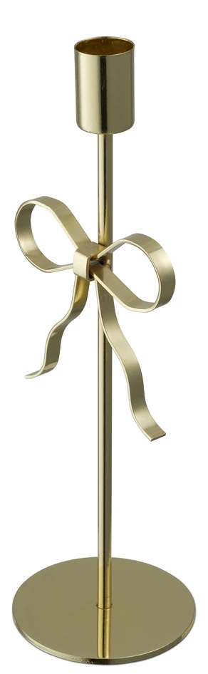 Rosetta - Ljusstake, H25,5 B8 cm - Gul