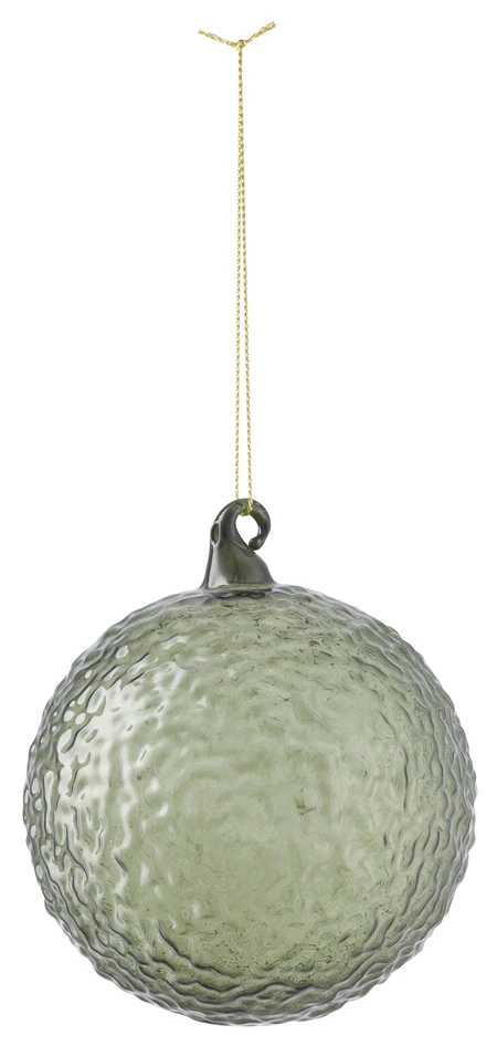 Mirabell - Julgransdekoration, H11,5 Ø10 cm - Grön