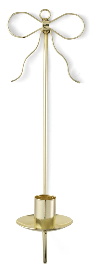 Rosetta - Ljusstake, H28,5 B9 cm - Gul
