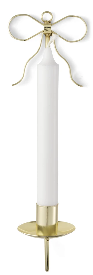 Rosetta - Ljusstake, H28,5 B9 cm - Gul