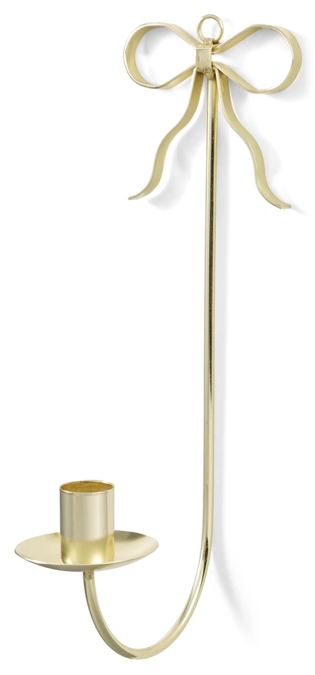 Rosetta - Ljusstake, H28,5 B9 cm - Gul