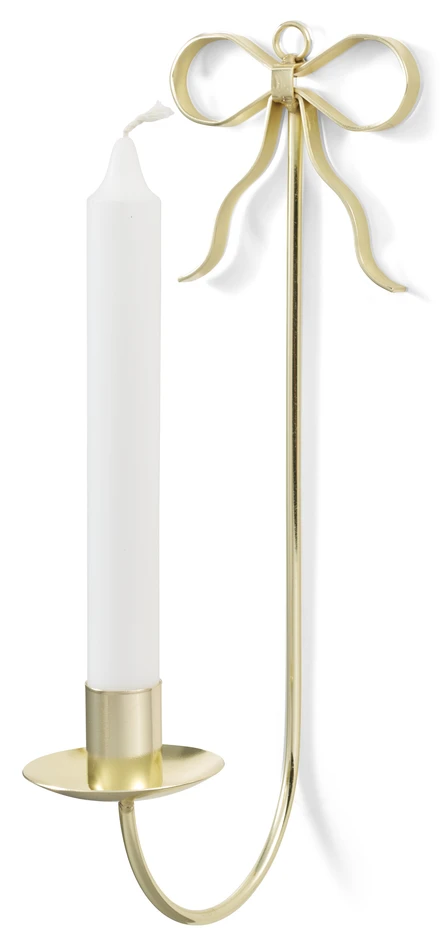 Rosetta - Ljusstake, H28,5 B9 cm - Gul