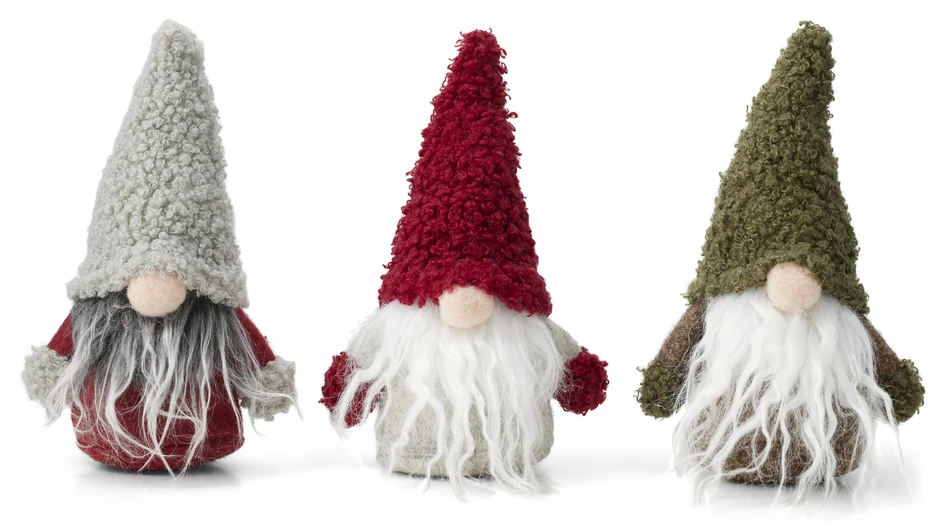 Hjalmar - Tomte, H15 B7 cm - Flerfärgad